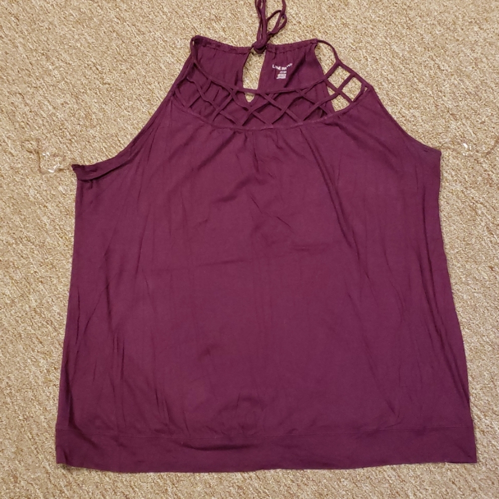 Tank top with tie back